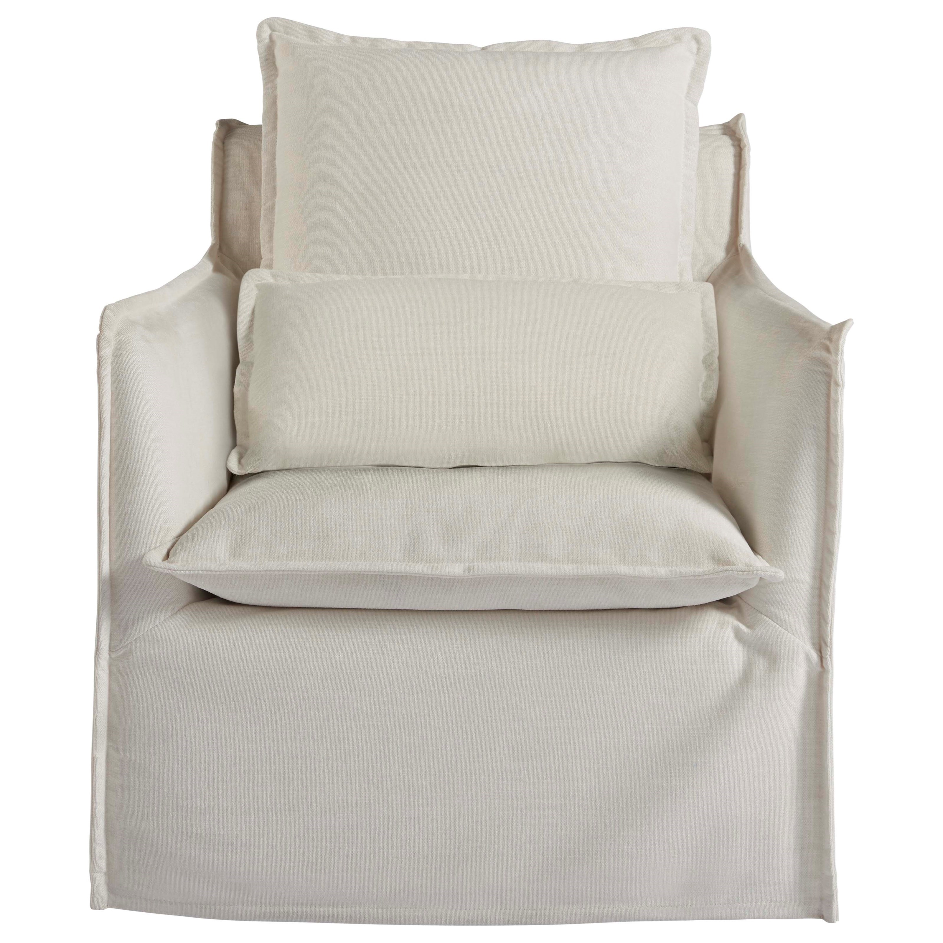 Universal Coastal Living Home Escape Siesta Key Swivel Chair
